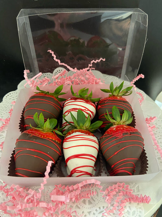 1/2 Dozen Chocolate Strawberries